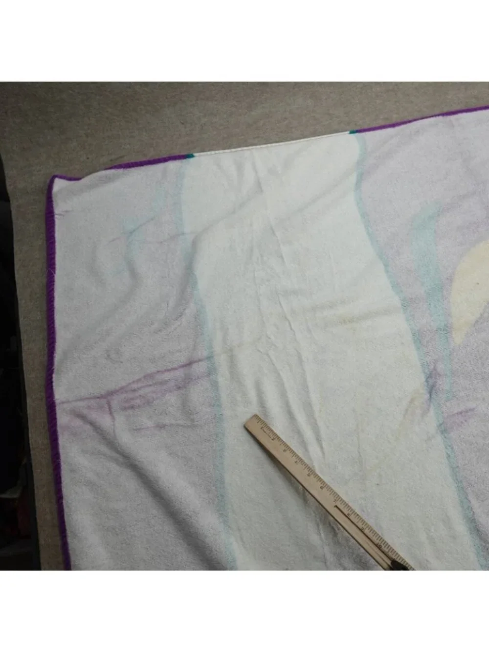 Players Inc NFL Beach Towel Purple Vintage 30 x 66